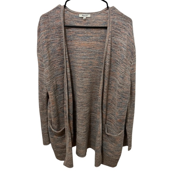 Madewell Marled Summer Ryder Cardigan Size Medium - Picture 2 of 5